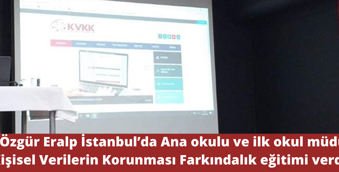 İstanbul okul kvkk 2019