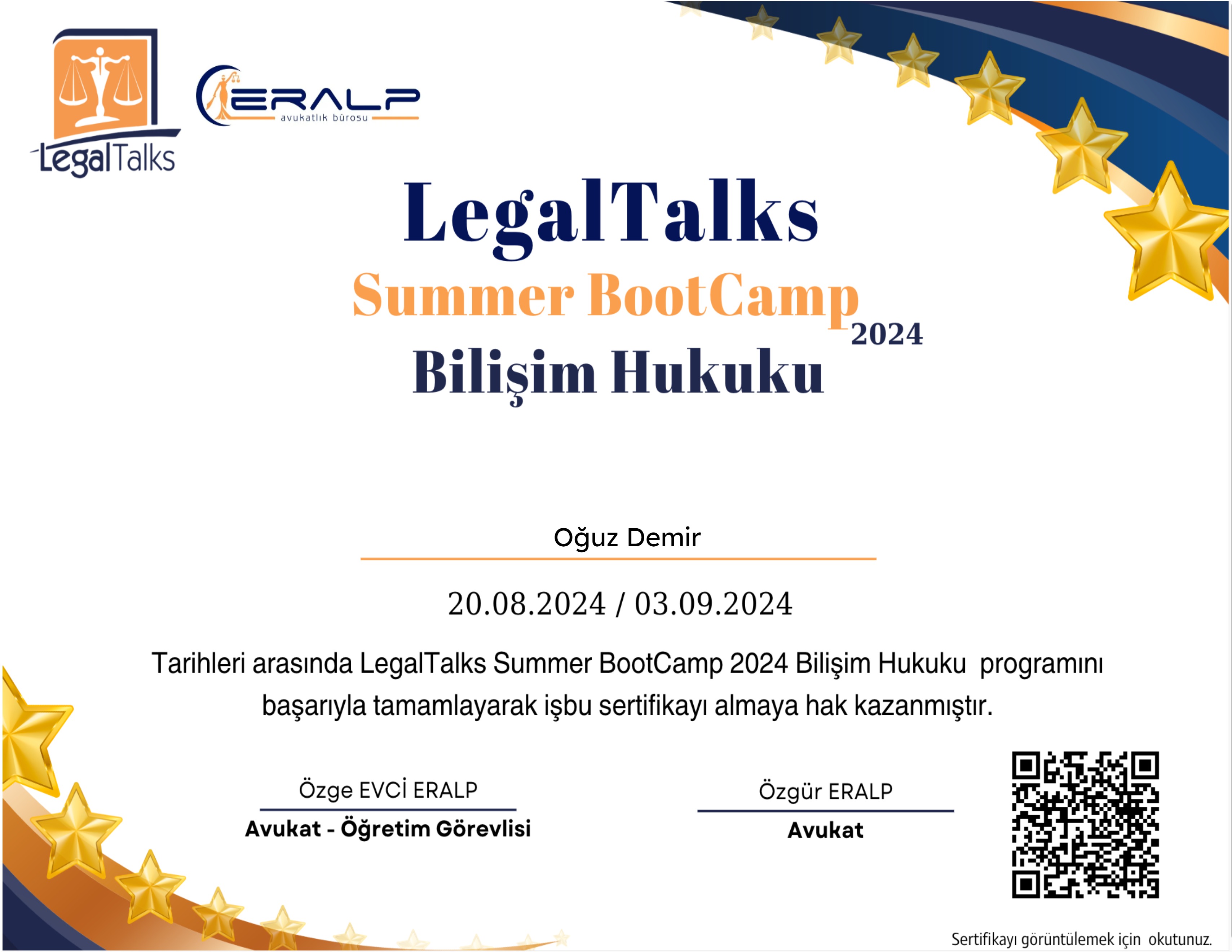 LegalTalks BootCamp Summer 2024 - Bilişim Hukuku