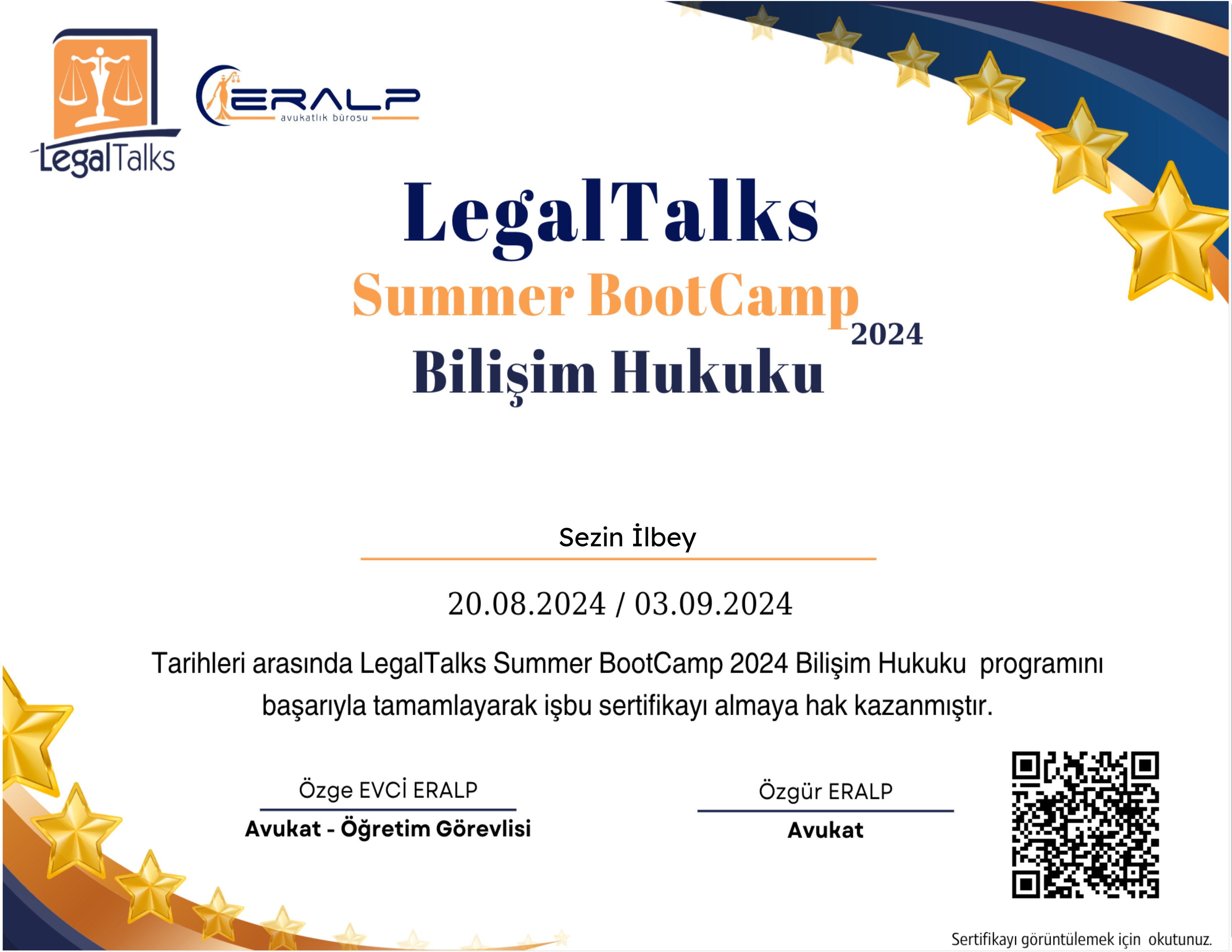 LegalTalks BootCamp Summer 2024 - Bilişim Hukuku
